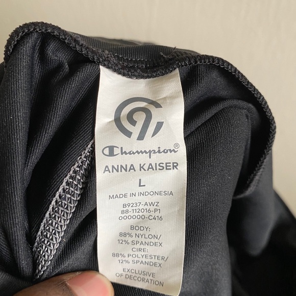 C9 by Champion Anna Kaiser Black Leggings Size L - Picture 13 of 16